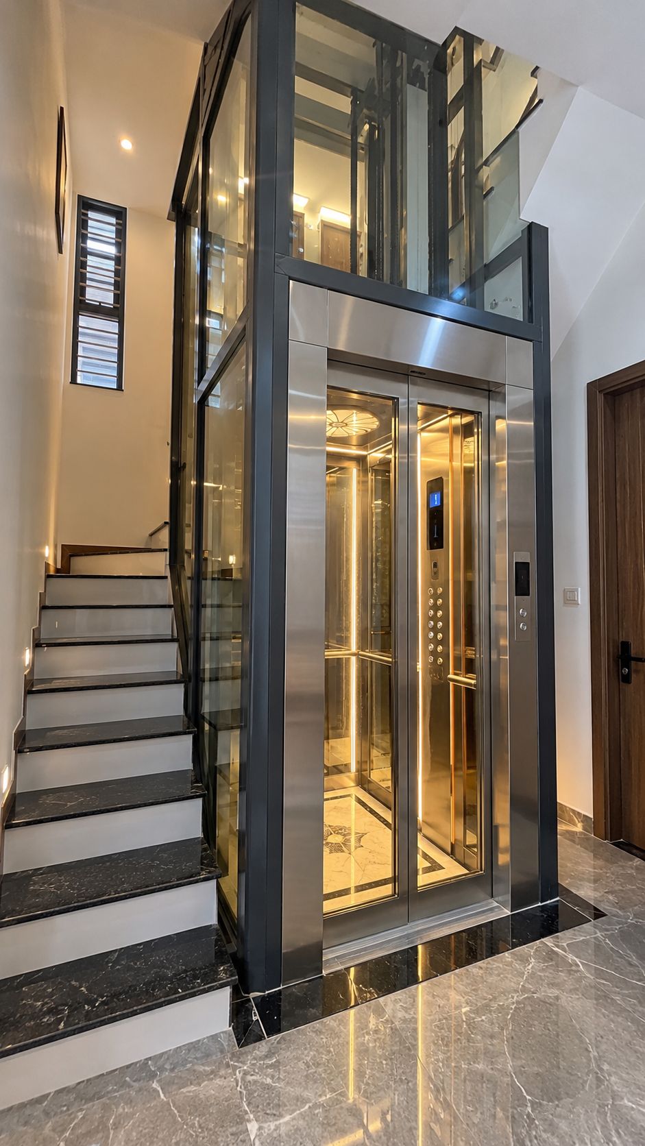 Thang máy nhà cải tạo TAE